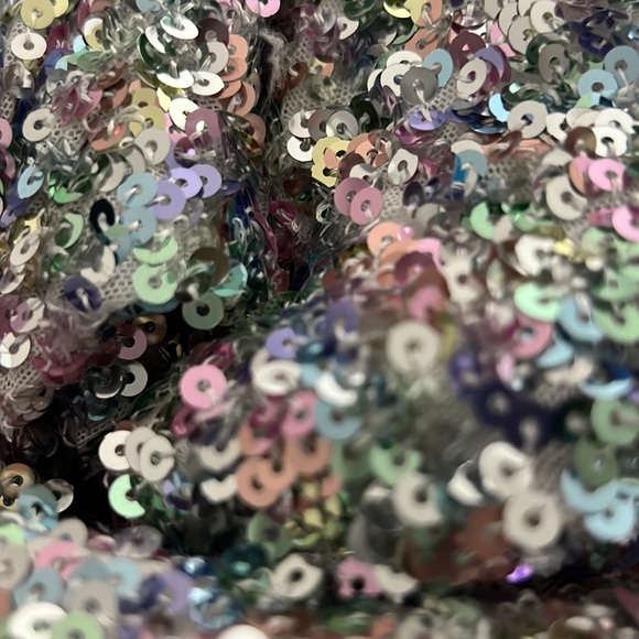 SOLD One Shoulder Sequin Bodycon Dress - Picture 4 of 4